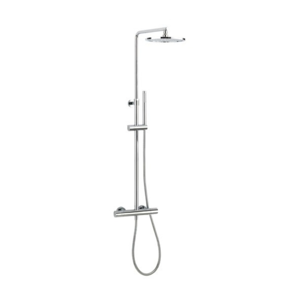 Product Cut out image of the Crosswater Curve Multifunction Thermostatic Shower Kit